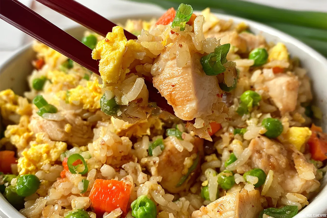 Protein-Packed Chicken Fried Rice