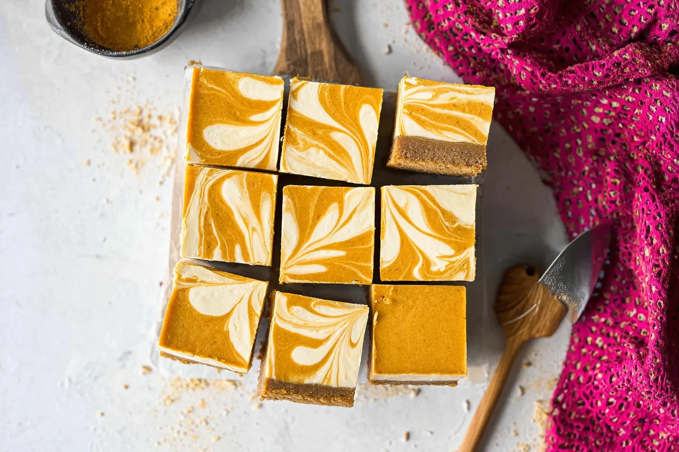 Pumpkin Spice Cheesecake Bars – Perfect Fall Dessert