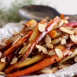 Roasted Carrots with Almonds - A Festive Side Dish