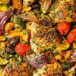 Delicious Sheet Pan Mediterranean Chicken and Vegetables