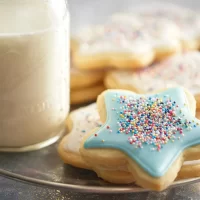 Delicious Vanilla Bean Sugar Cookies Freshly Baked