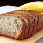 Delicious Banana Bread with 5 Bananas Fresh out of the Oven