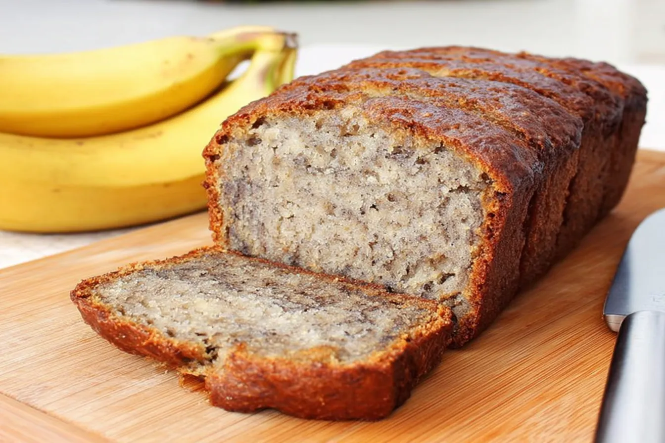Banana Bread with 5 Bananas – Deep banana taste
