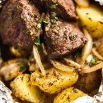 Beef and Potato Foil Packet Dinner – Simple and Delicious!