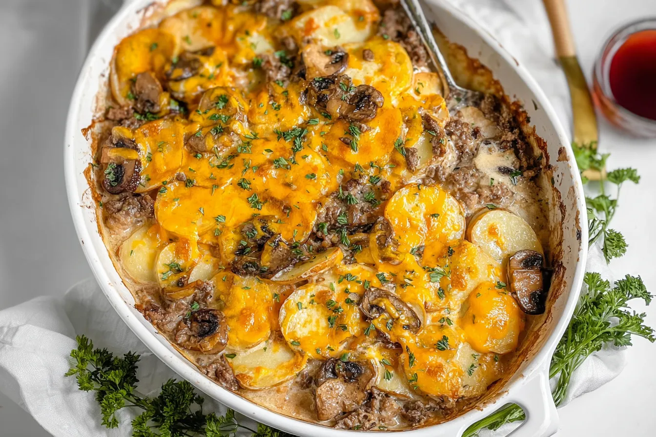 Beef Potato Onion Casserole – Comfort Food Perfection