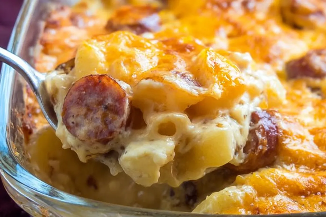 Cheesy Sausage and Potato Bake – Comfort Food Perfection
