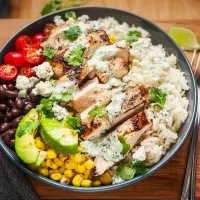 Cilantro Lime Chicken Rice Bowls – Vibrant and Delicious