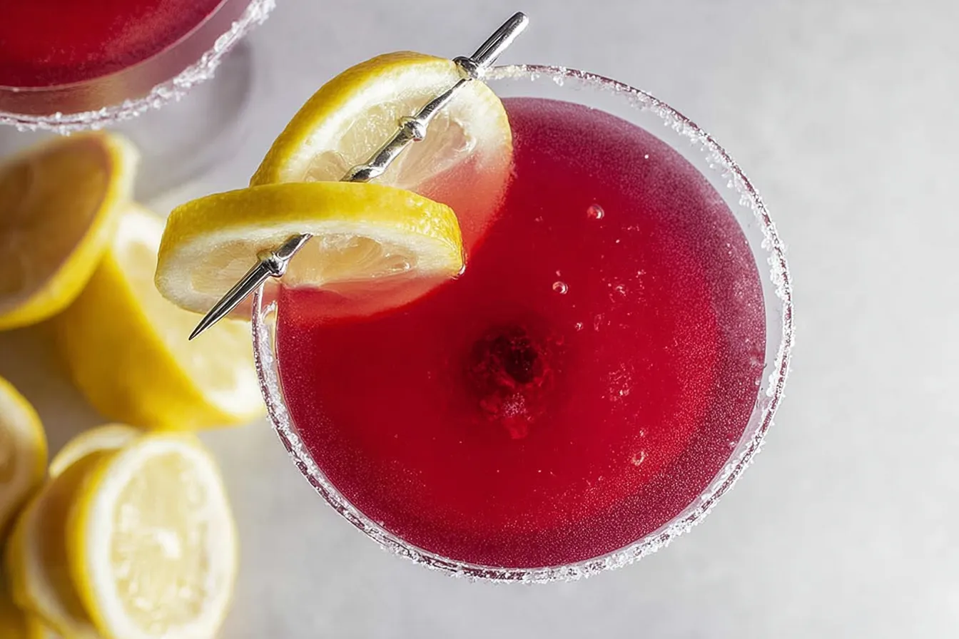 Cranberry Lemon Vodka Martini – A Festive Delight