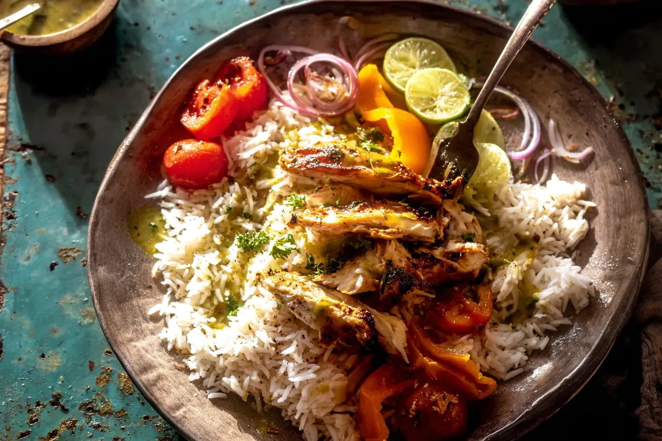 Green Chile Chicken Rice Bowls – Southwest flavors
