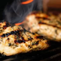 Grilled Basil Lime Chicken Thighs – Fresh and vibrant Platter