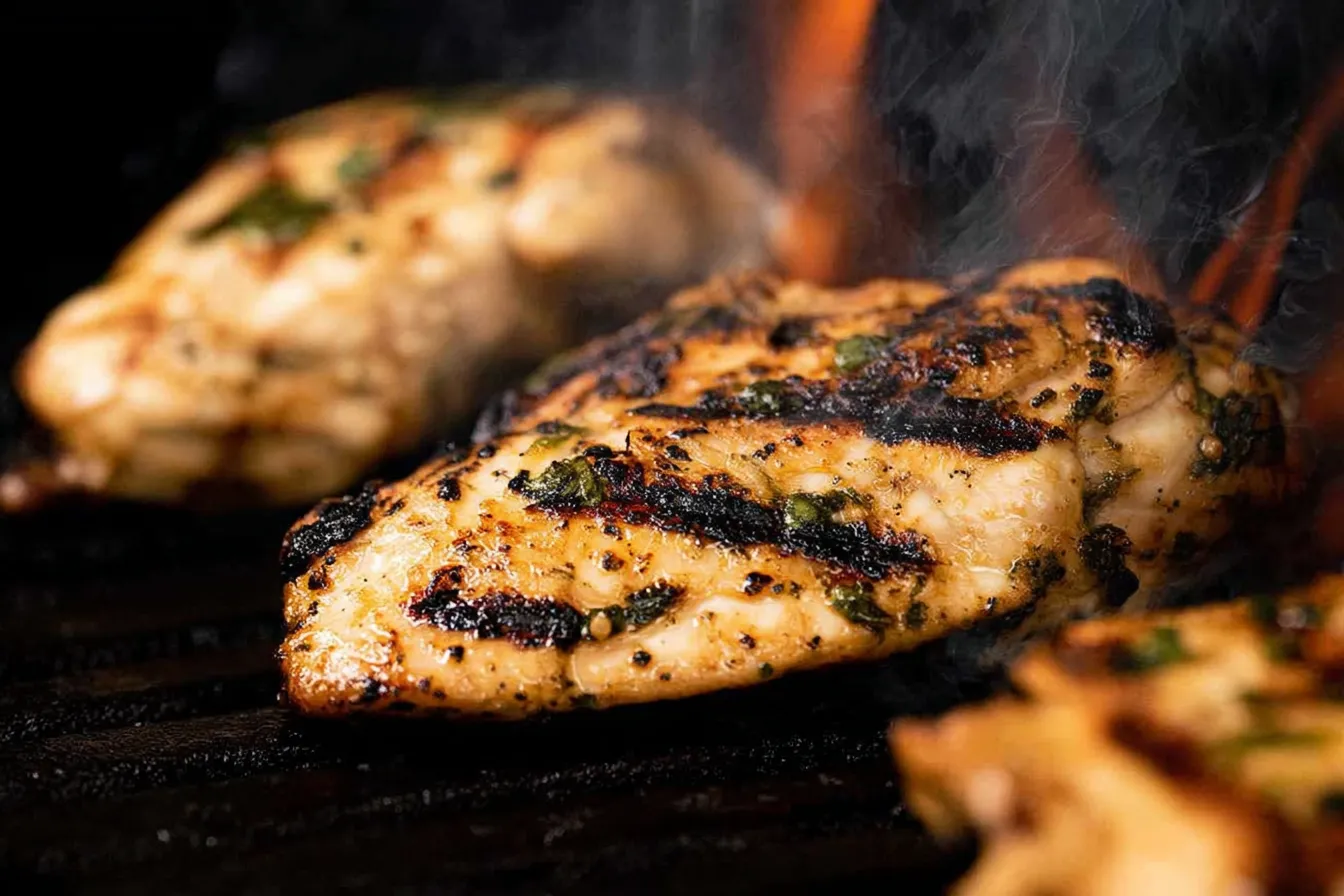 Grilled Basil Lime Chicken Thighs – Fresh and vibrant