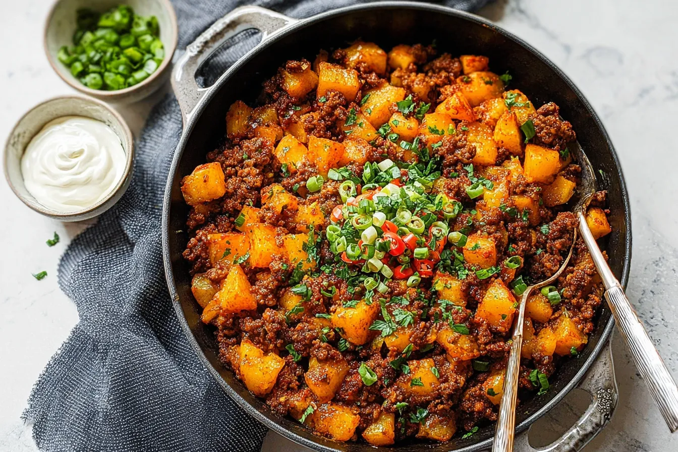 Ground Beef Potato Skillet – Fast weeknight dinner