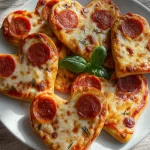 Heart Shaped Mini Flatbreads – Delicious Oven Baked Appetizer