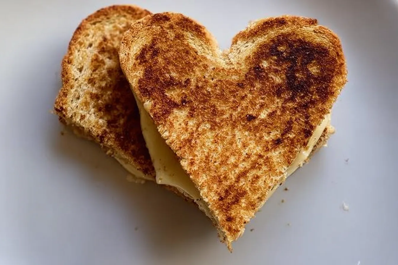 Heart Shaped Mini Grilled Cheese – Adorable Valentine Snack