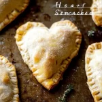 Heart Shaped Savory Hand Pies Fresh Out of the Oven