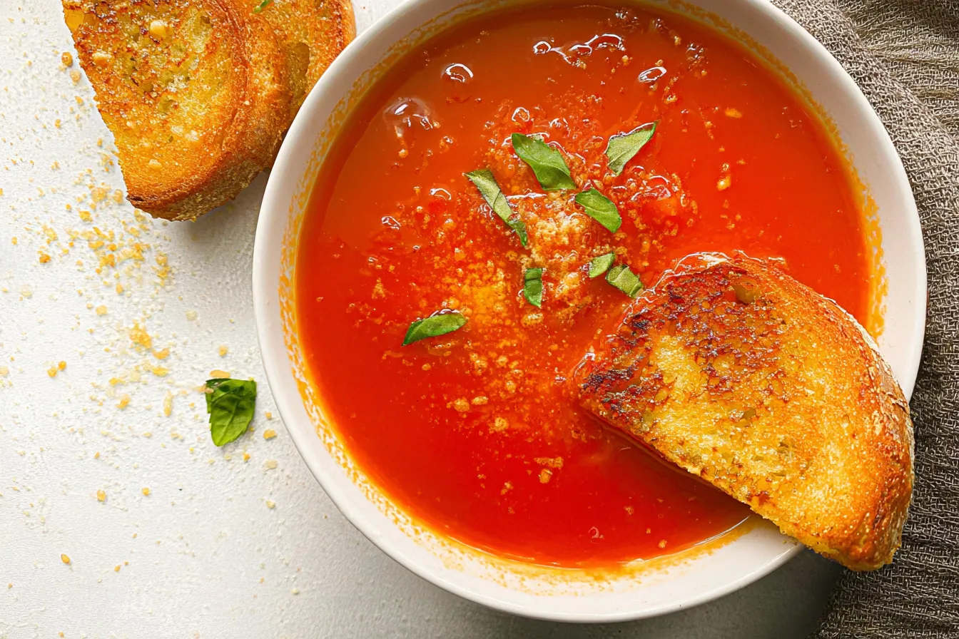 Homestyle Tomato Soup – Made with Simple Pantry Ingredients