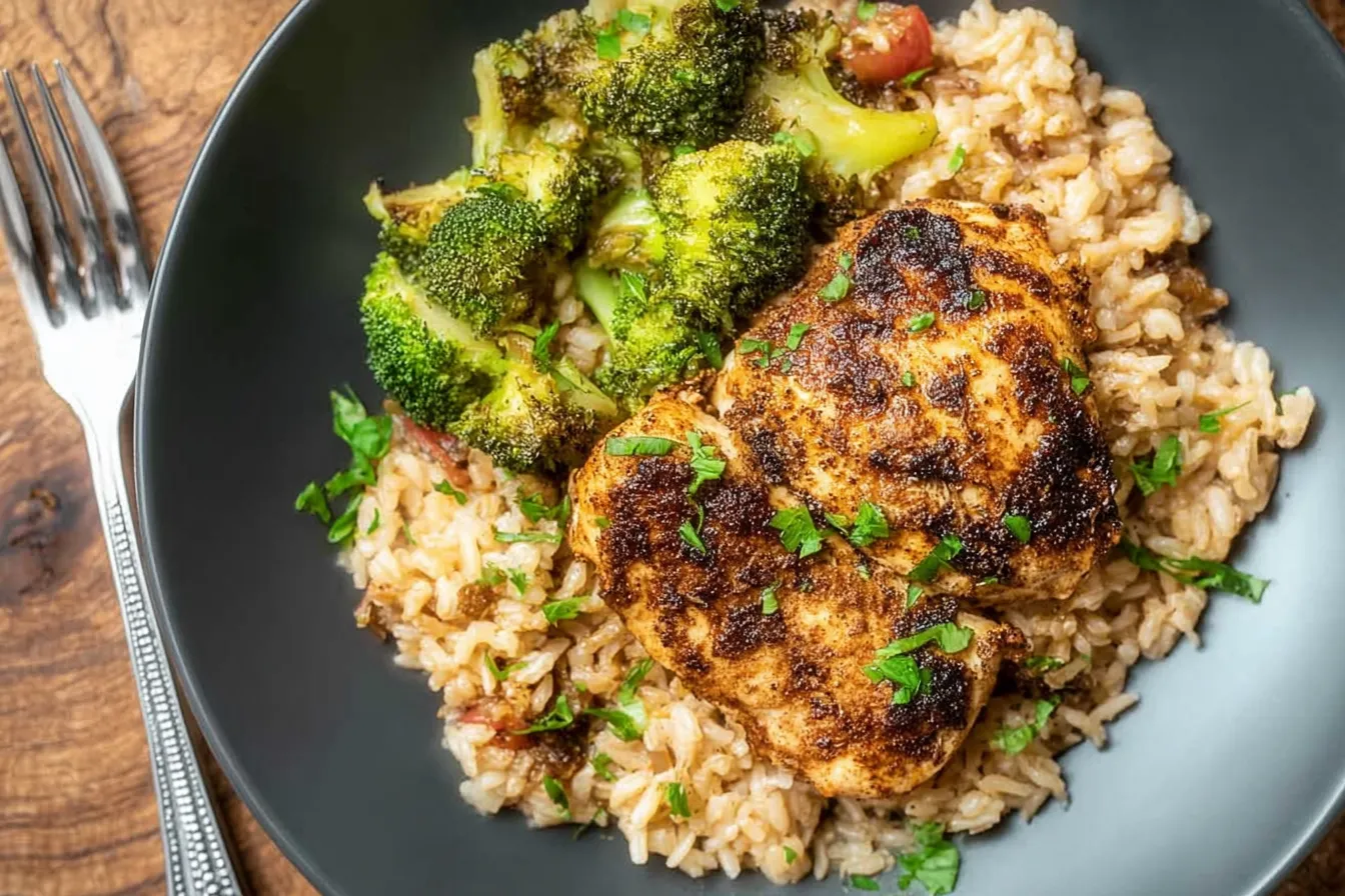 One Pan Chicken and Rice Bowls – A Tasty and Simple Meal