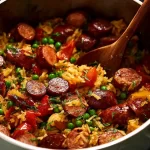 One Pan Smoked Sausage Dinner – A Tasty, Easy Meal