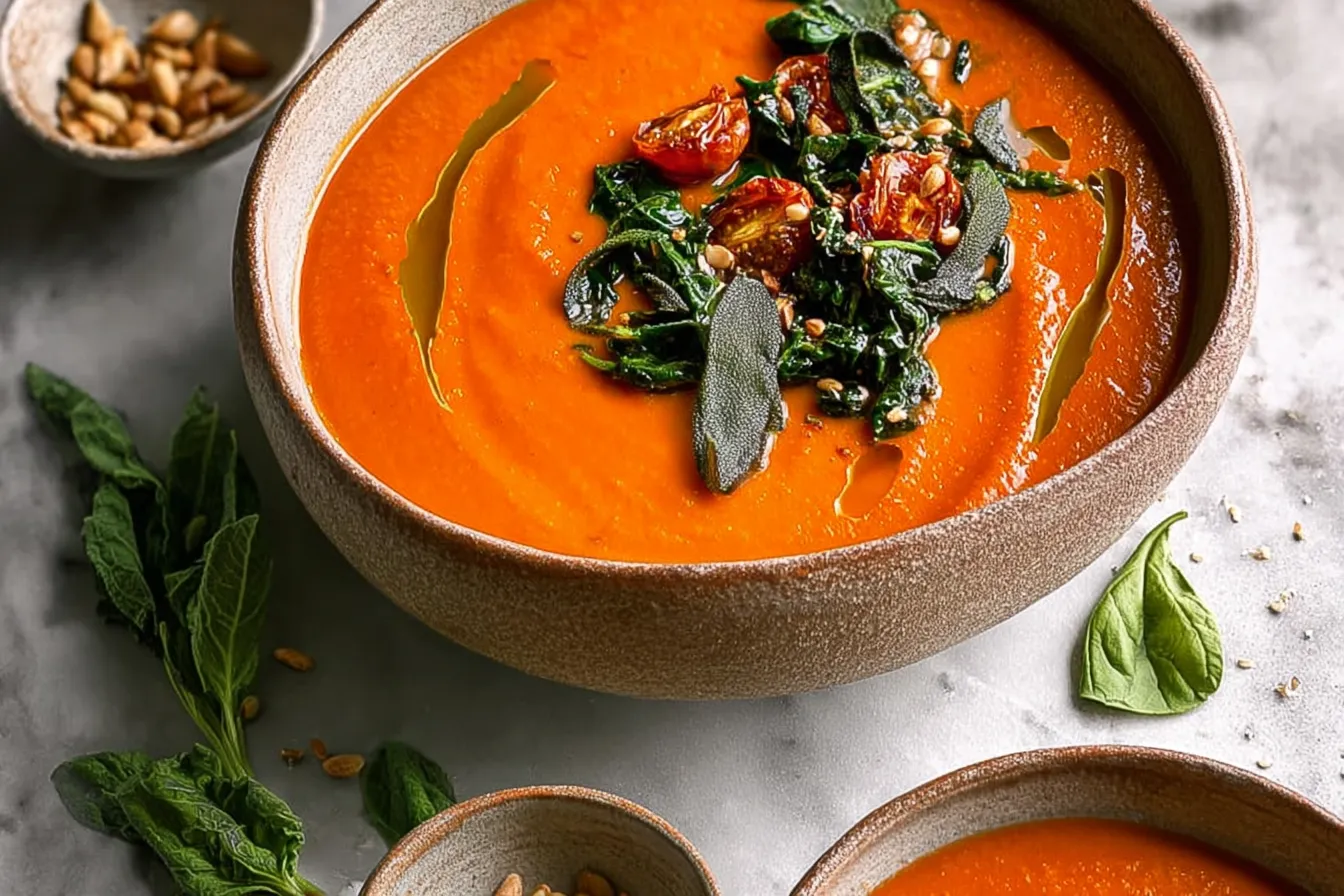 Rustic Tomato Soup – Chunky and hearty