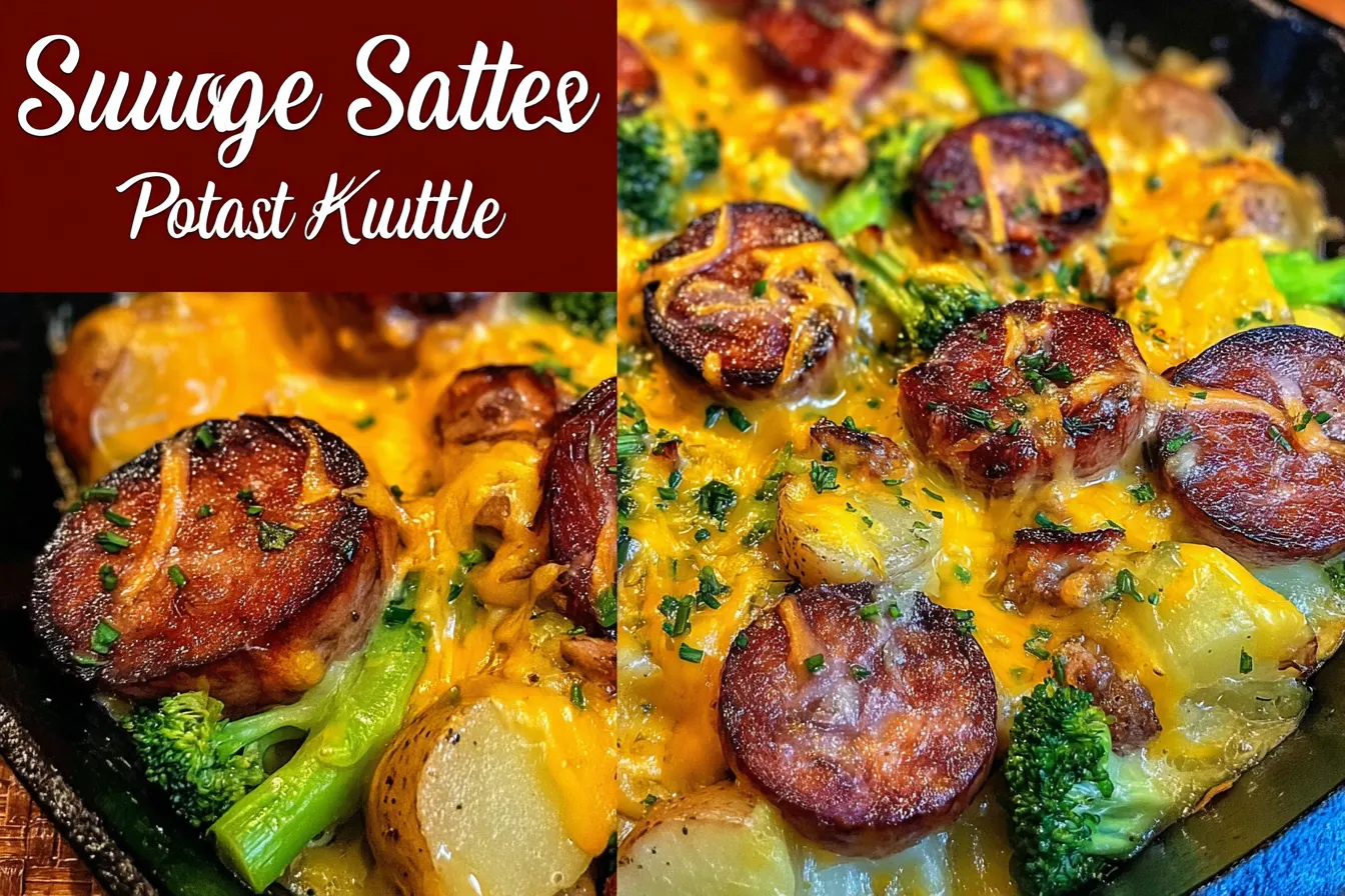 Sausage and Potato Cheese Skillet - Delicious and Budget-Friendly