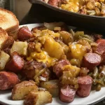 Smoked Sausage Skillet with Potatoes Ready to Serve