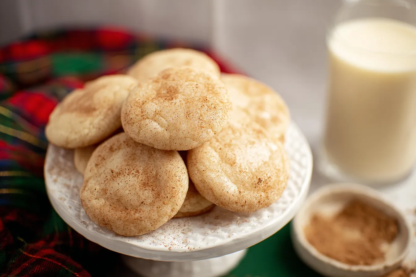Spiced Eggnog Drop Cookies – Perfectly Chewy and Festive!