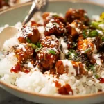 Sticky Sesame Chicken Rice Bowls - Delicious and Nutritious