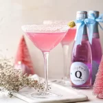 Sugar Plum Lemon Martini - A Festive Cocktail