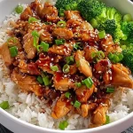 Delicious Teriyaki Chicken Rice Bowl Ready to Serve