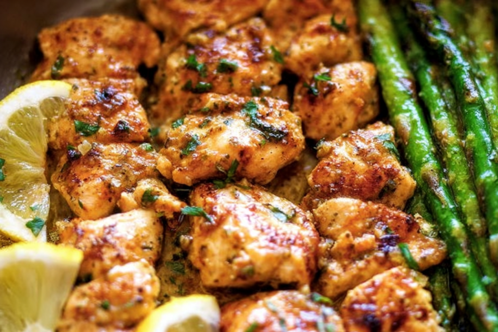 Garlic Butter Chicken Breast Skillet