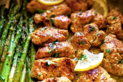 Garlic Butter Chicken Breast Skillet