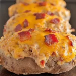 Bacon Cheeseburger Potato Bake Ready to Serve