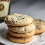 Baileys Irish Cream Cookies on a Plate