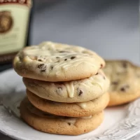 Baileys Irish Cream Cookies on a Plate