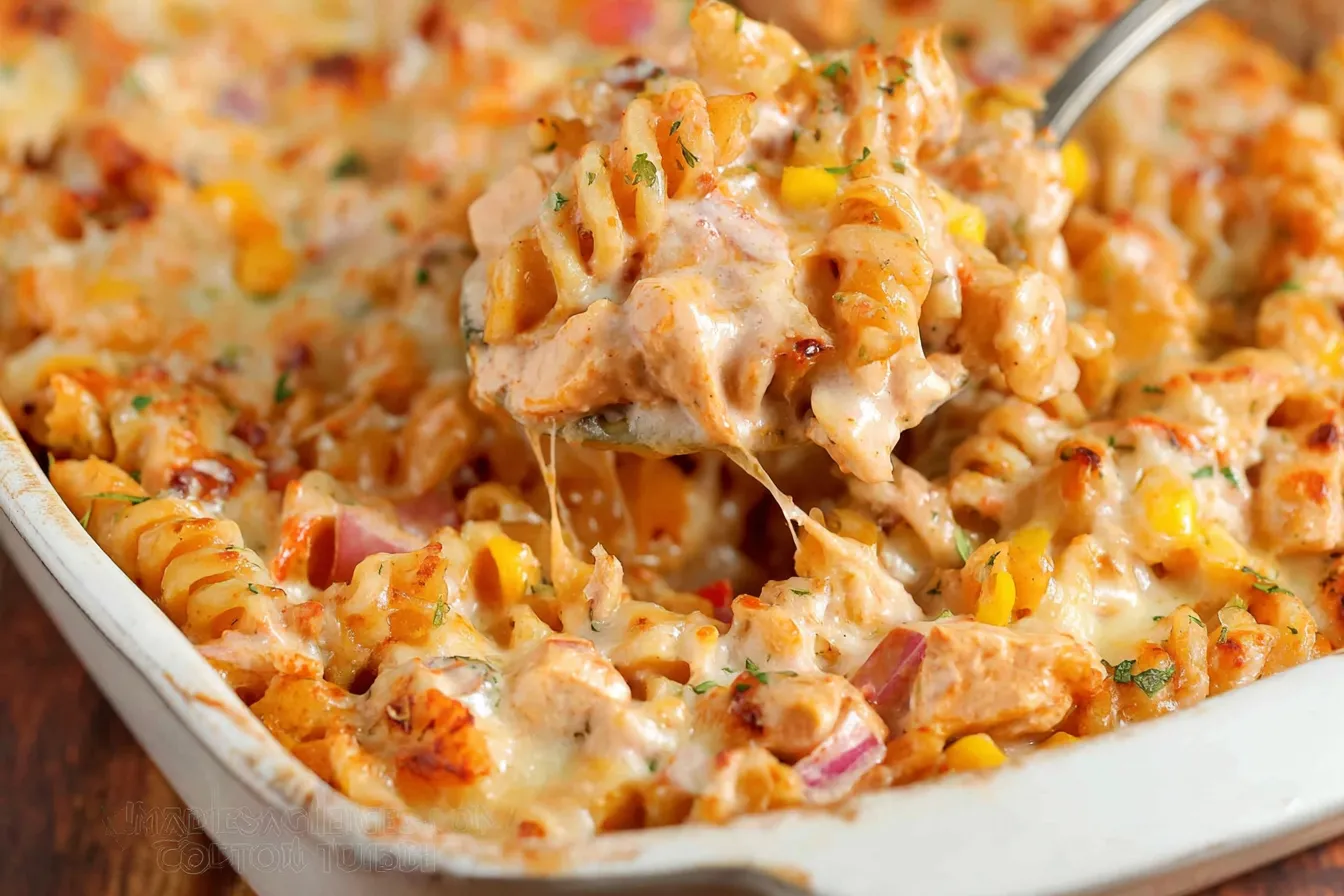 BBQ Ranch Chicken Bake — Tangy barbecue and creamy ranch come together perfectly
