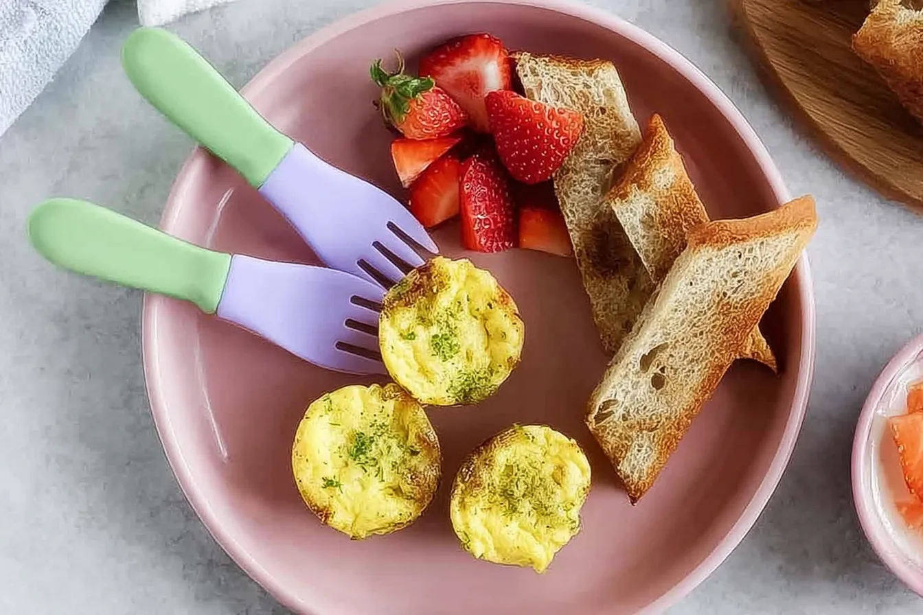Breakfast Egg Bites for Kids