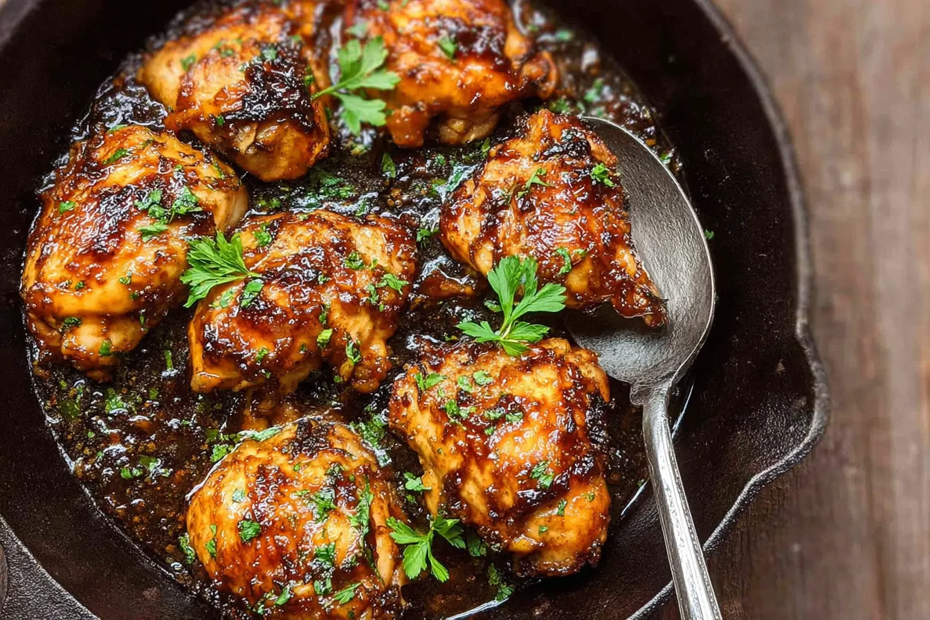 Brown Sugar Balsamic Chicken — Tasty and Sticky