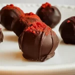Delicious Chocolate Strawberry Truffles Ready to Enjoy