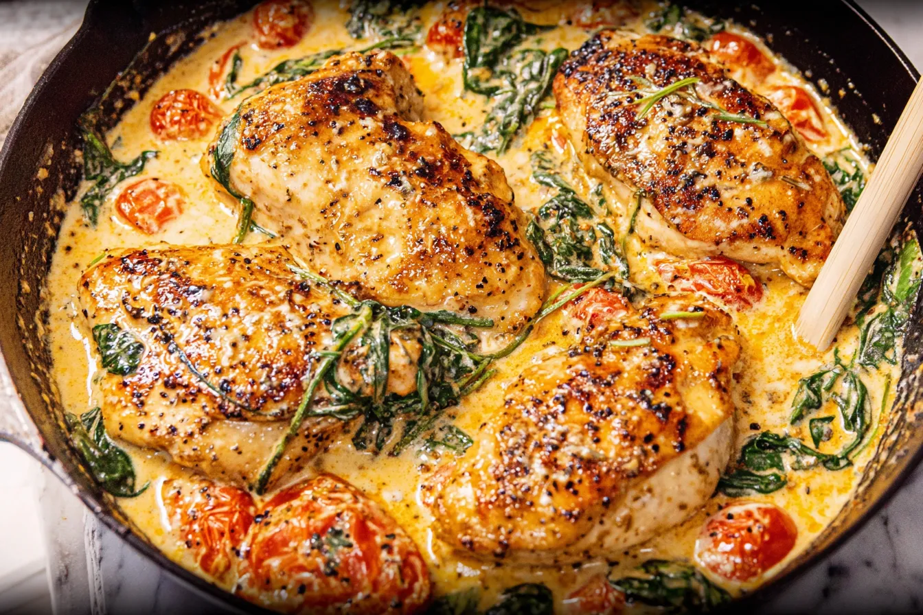 Creamy Chicken for Family Dinner — Feeds a crowd easily