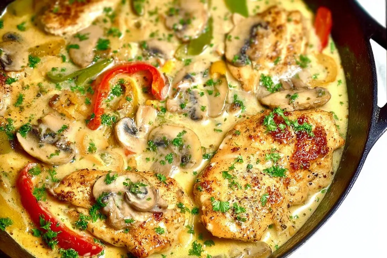 Creamy Chicken Skillet Dinner — Quick Weeknight Meal