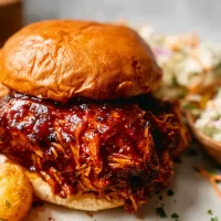 Delicious Dump and Go BBQ Chicken for Sandwiches