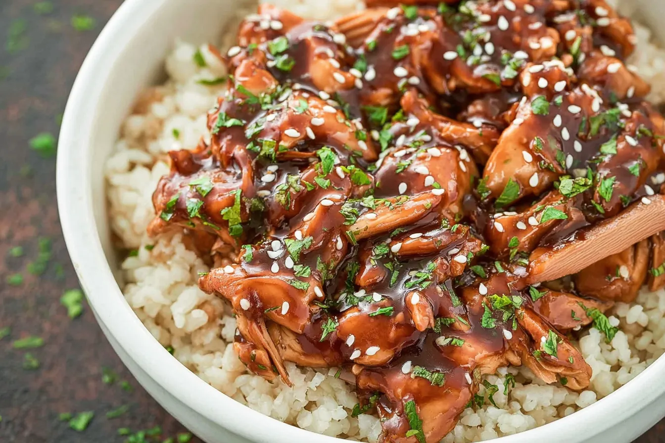 Dump and Go Crockpot Teriyaki Chicken — Sweet, savory, and incredibly easy