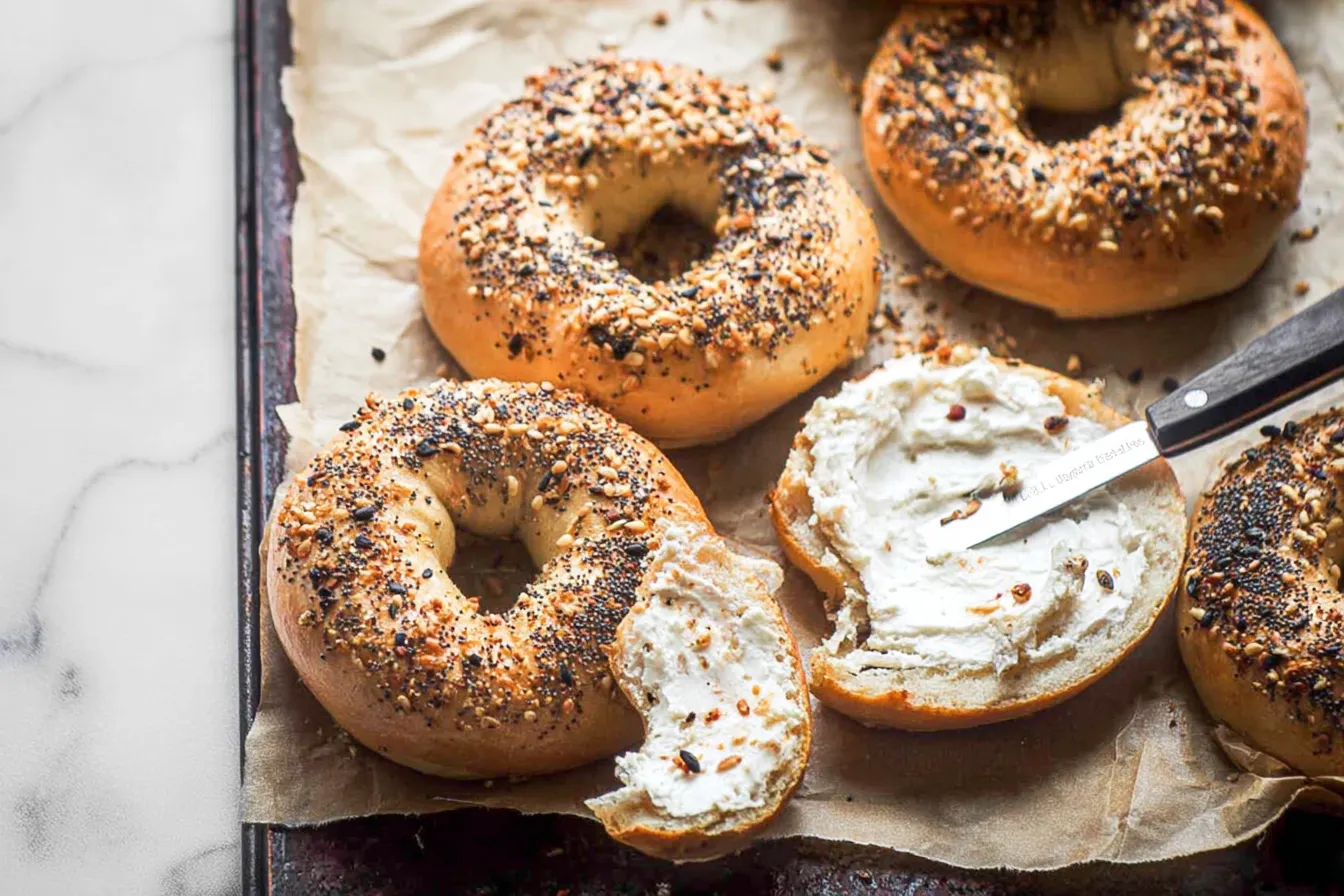 Delicious Easy Greek Yogurt Bagels (No Yeast) Ready to Bake