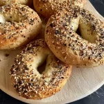 Fluffy Greek Yogurt Bagels Freshly Baked
