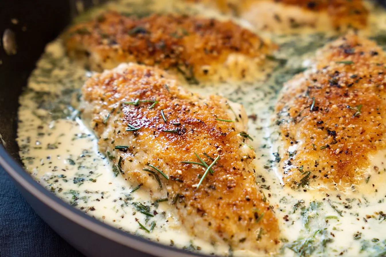 Garlic Parmesan Chicken Bake – Mouthwatering family dinner