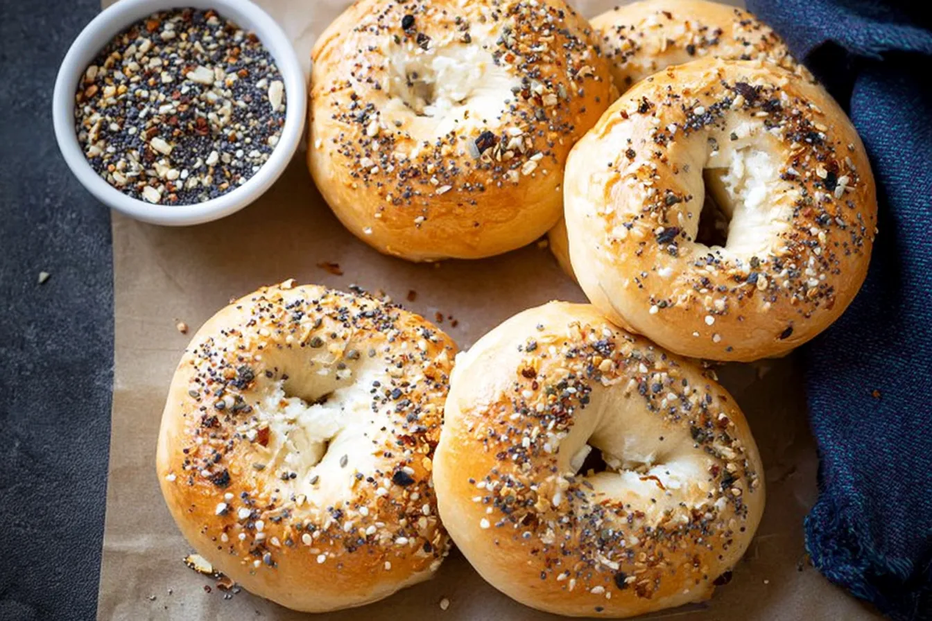 Greek Yogurt Bagels for Breakfast Meal Prep