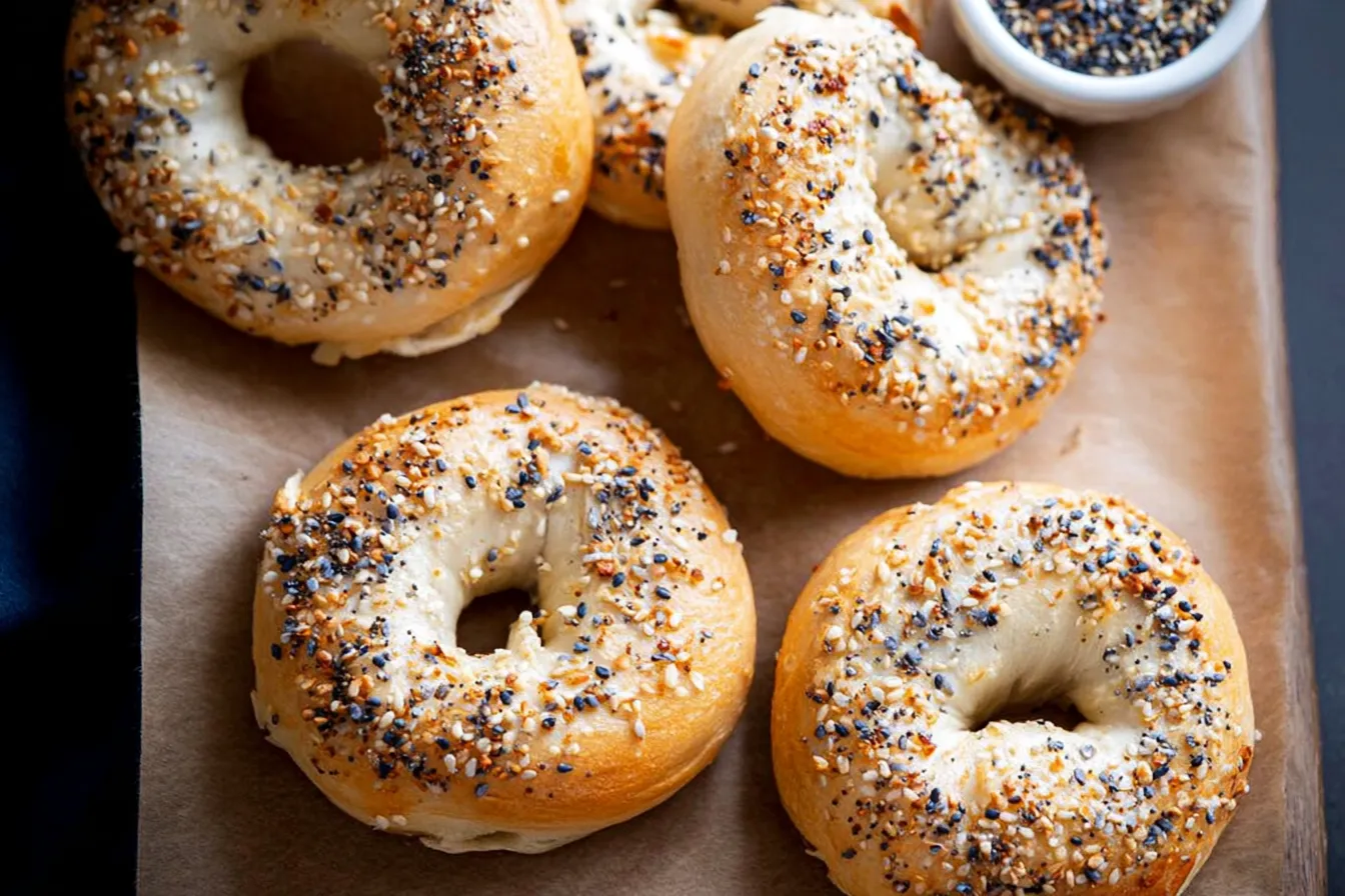 Greek Yogurt Bagels for Meal Prep — Make ahead breakfast solution