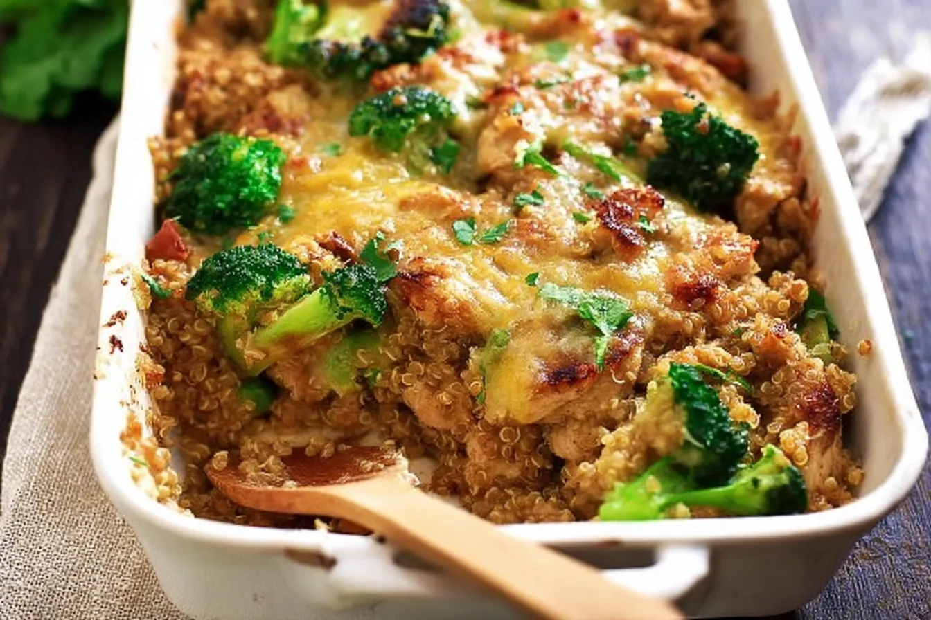 Ground Chicken and Quinoa Bake - A Nutritious Meal