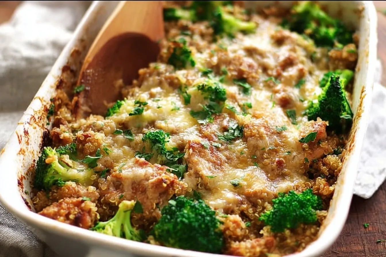 Ground Chicken and Quinoa Bake — Nutritious and filling