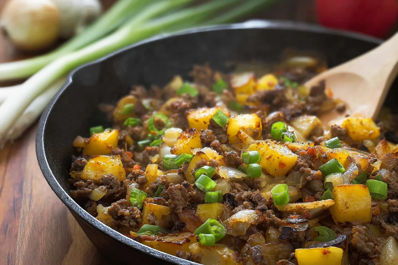 Hearty Hamburger Potato Skillet — Simple Comfort Food